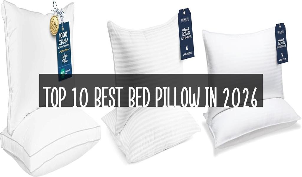 Top 10 Best Bed Pillow in 2026